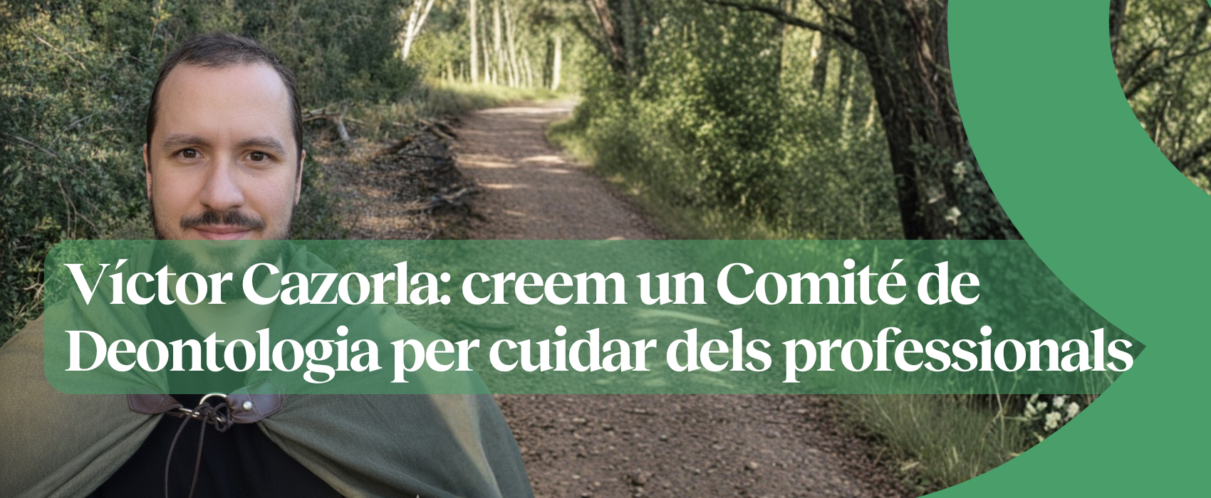 Entrevista a Víctor Cazorla sobre ética y deontología profesional en el COAMB